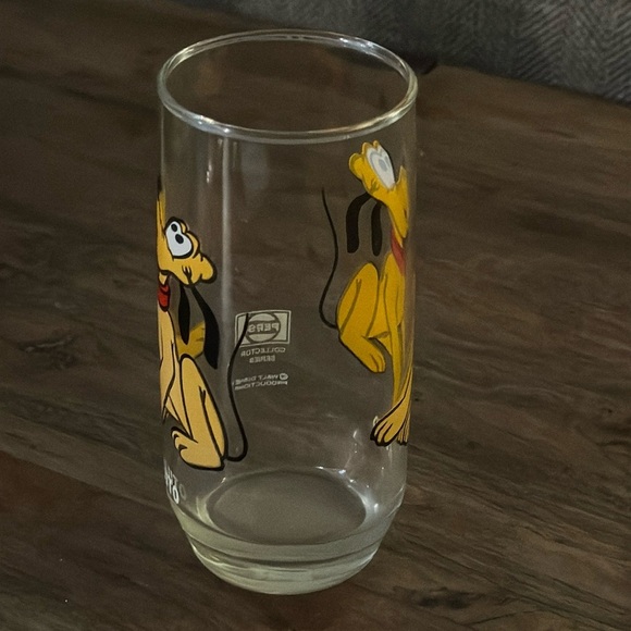VTG Pepsi/Mickey Mouse/Walt Disney World Themed Drinking Glass Tumbler PLUTO - Picture 4 of 16